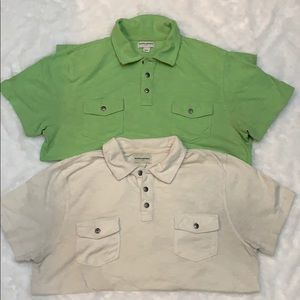 Sets of Banana Republic polo with pockets Men’s Lg